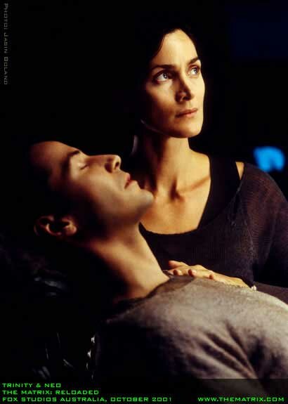 Matrix Reloaded Neo and Trinity